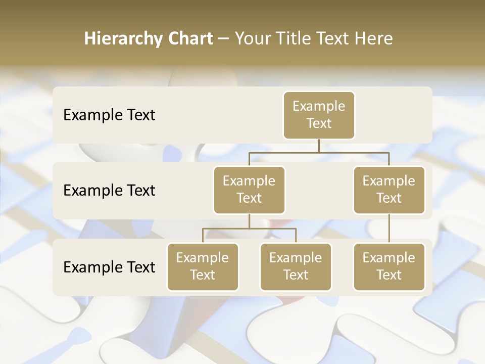 Solution Togetherness Puzzle PowerPoint Template