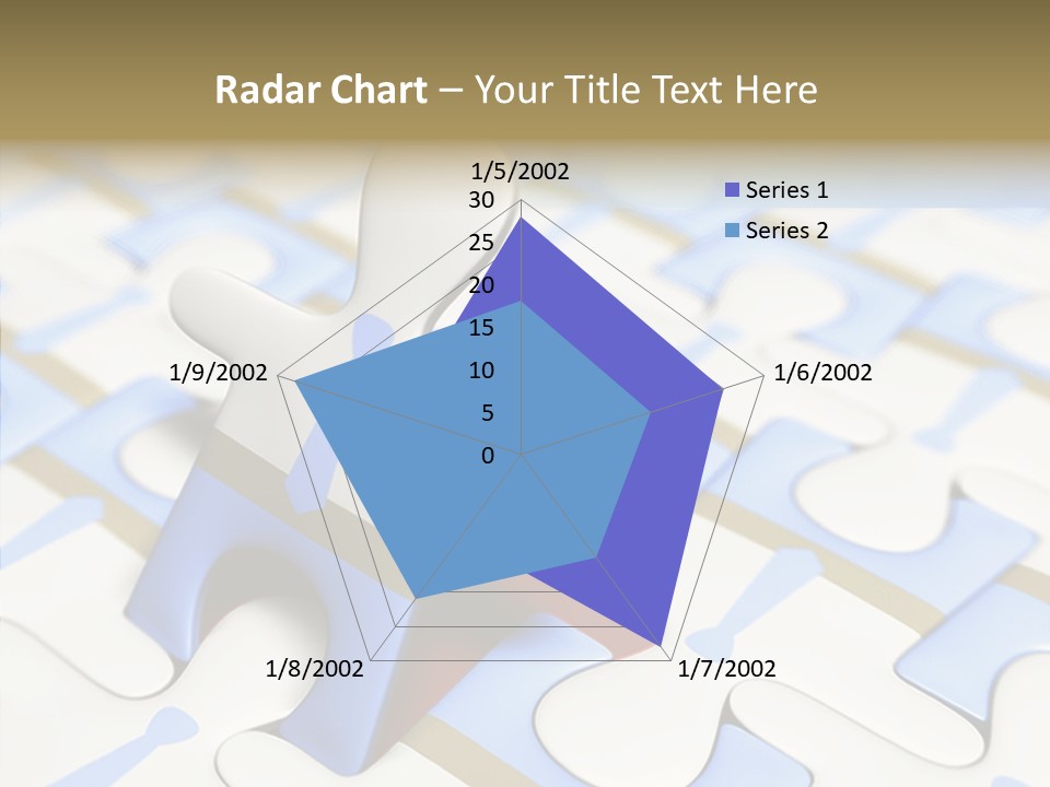 Solution Togetherness Puzzle PowerPoint Template
