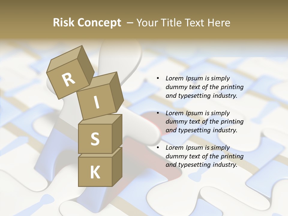 Solution Togetherness Puzzle PowerPoint Template