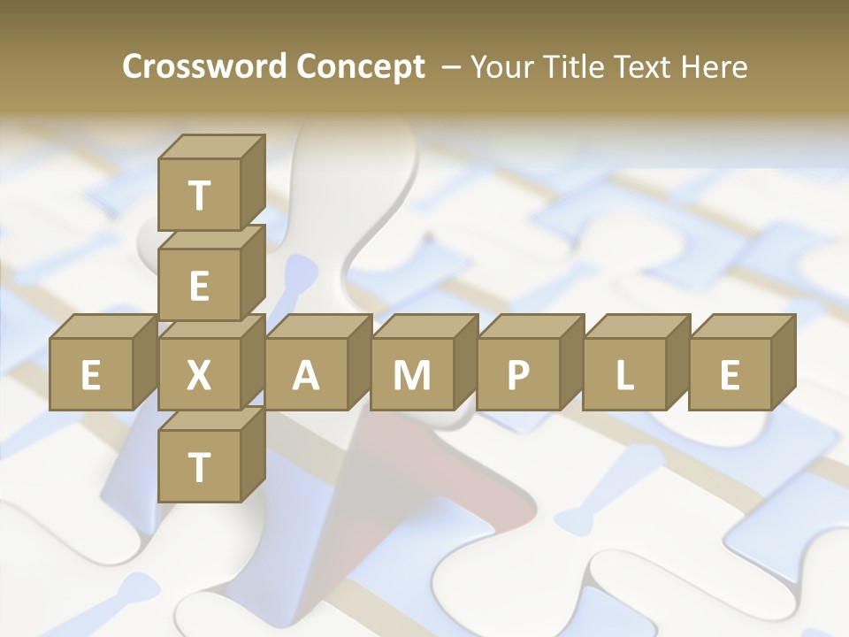 Solution Togetherness Puzzle PowerPoint Template
