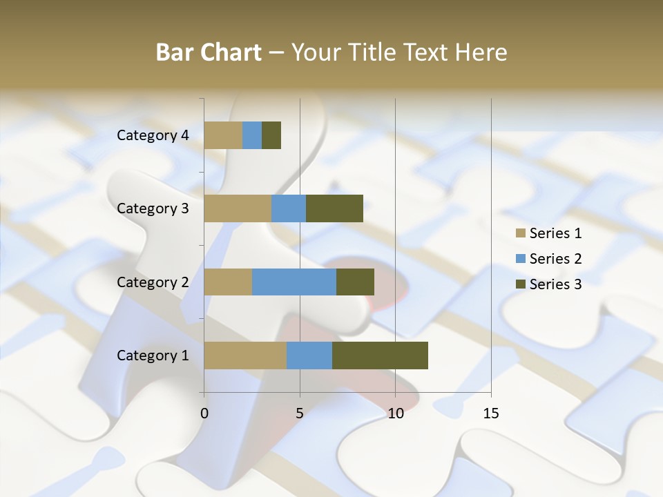 Solution Togetherness Puzzle PowerPoint Template