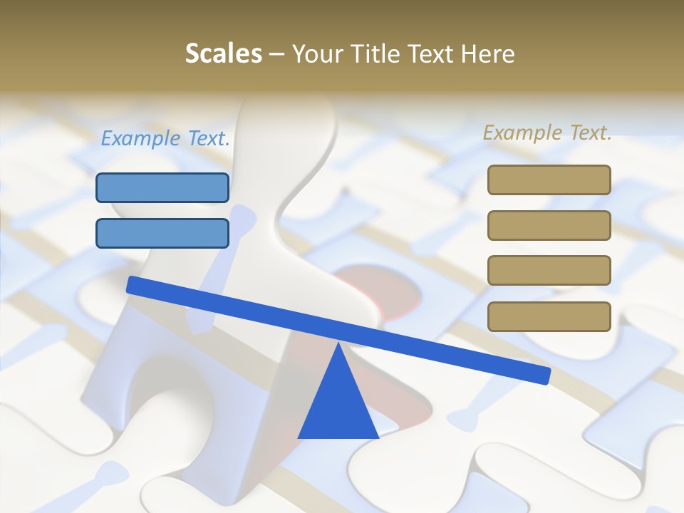 Solution Togetherness Puzzle PowerPoint Template