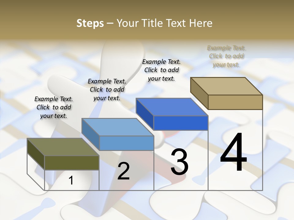 Solution Togetherness Puzzle PowerPoint Template