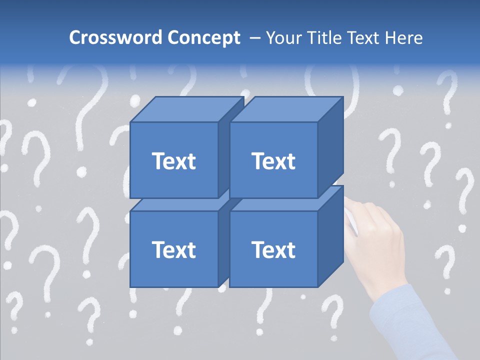Character Education Text PowerPoint Template