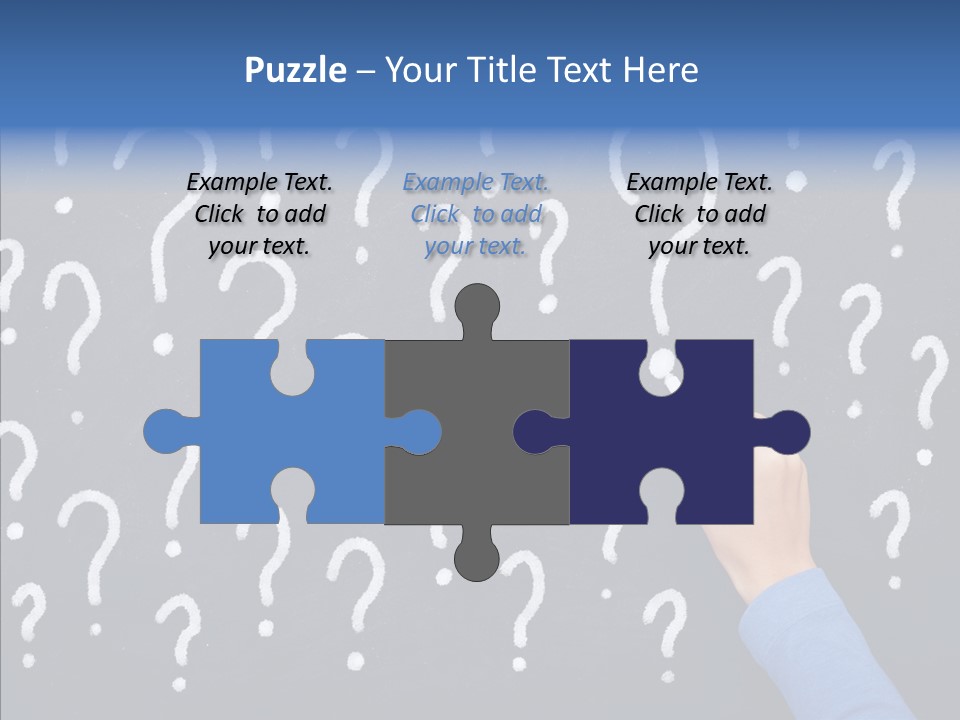 Character Education Text PowerPoint Template