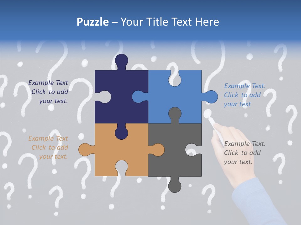 Character Education Text PowerPoint Template