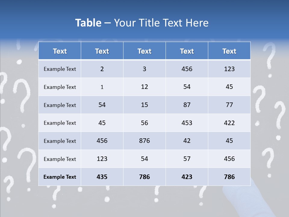 Character Education Text PowerPoint Template