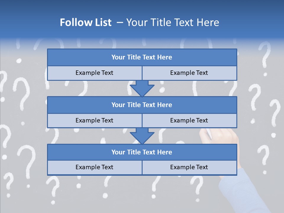 Character Education Text PowerPoint Template