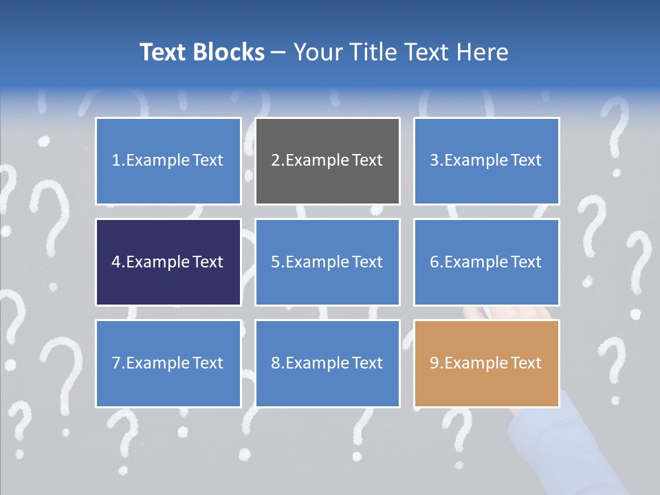 Character Education Text PowerPoint Template
