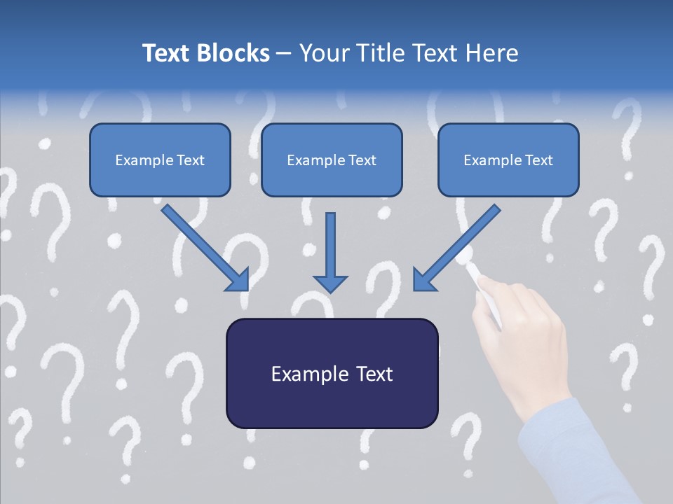 Character Education Text PowerPoint Template