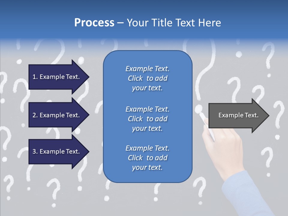 Character Education Text PowerPoint Template