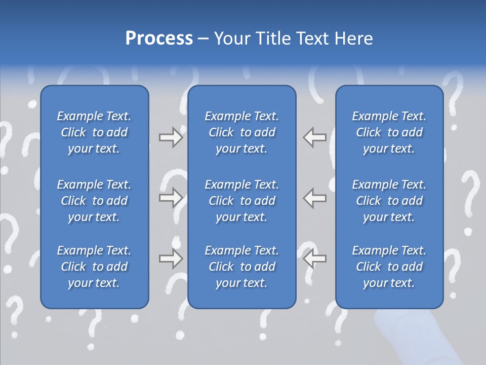Character Education Text PowerPoint Template