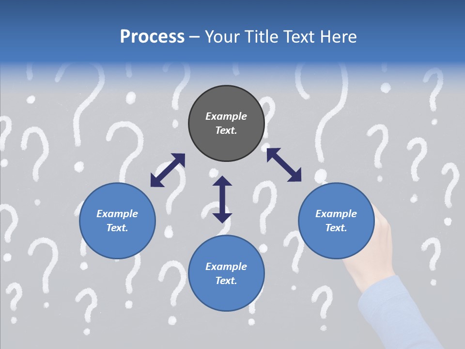 Character Education Text PowerPoint Template