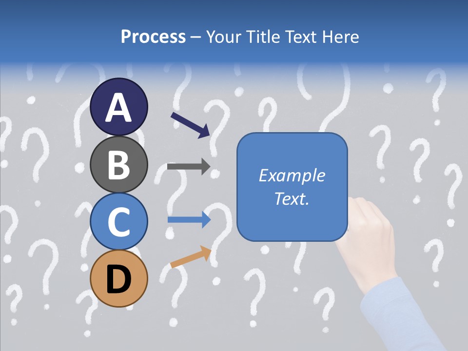 Character Education Text PowerPoint Template