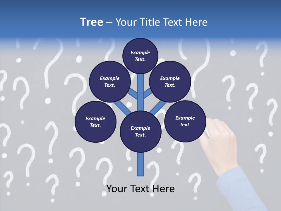 Character Education Text PowerPoint Template