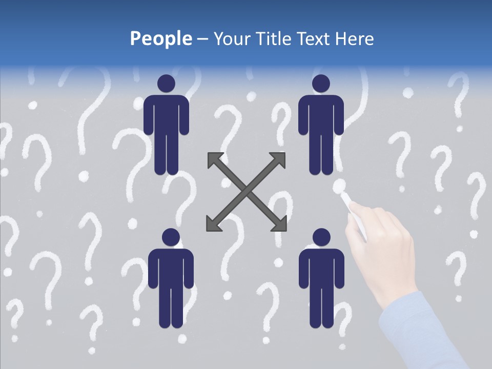 Character Education Text PowerPoint Template