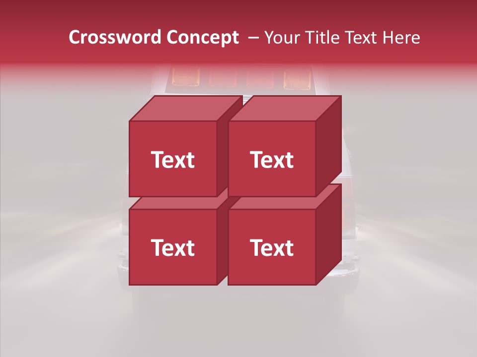 Safety Injured Ambulance PowerPoint Template