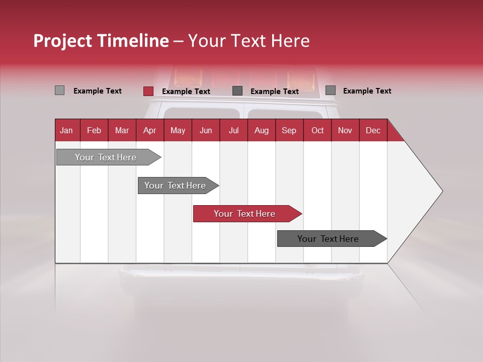 Safety Injured Ambulance PowerPoint Template