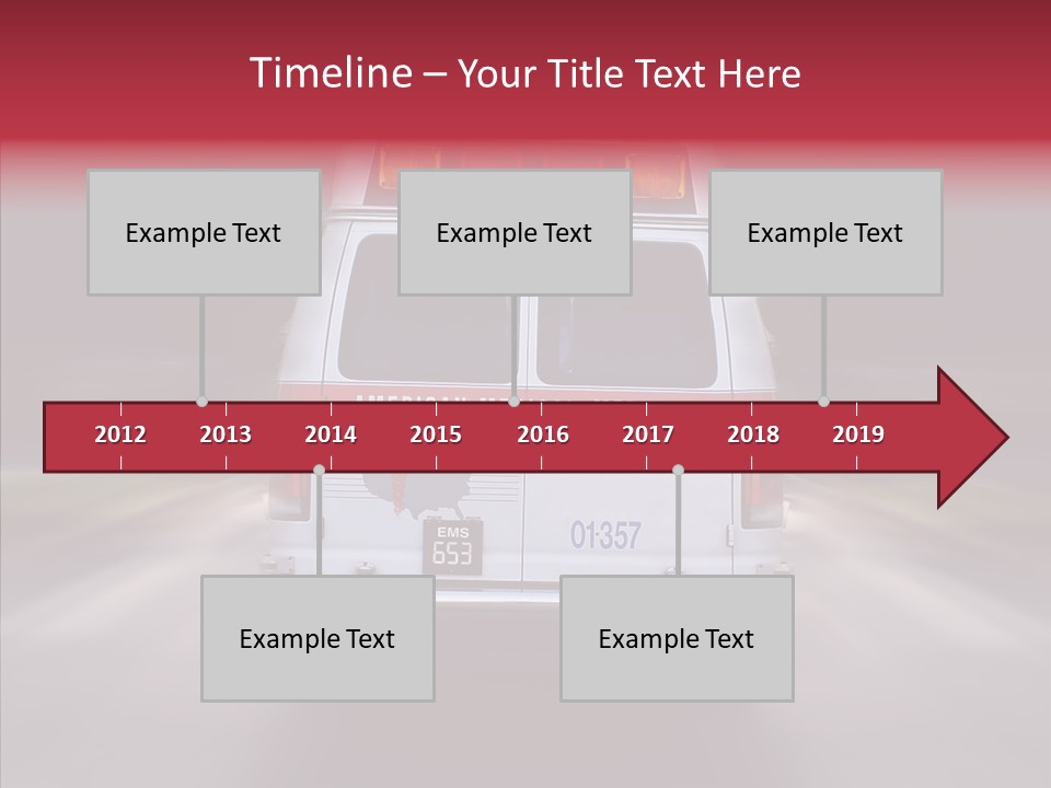 Safety Injured Ambulance PowerPoint Template