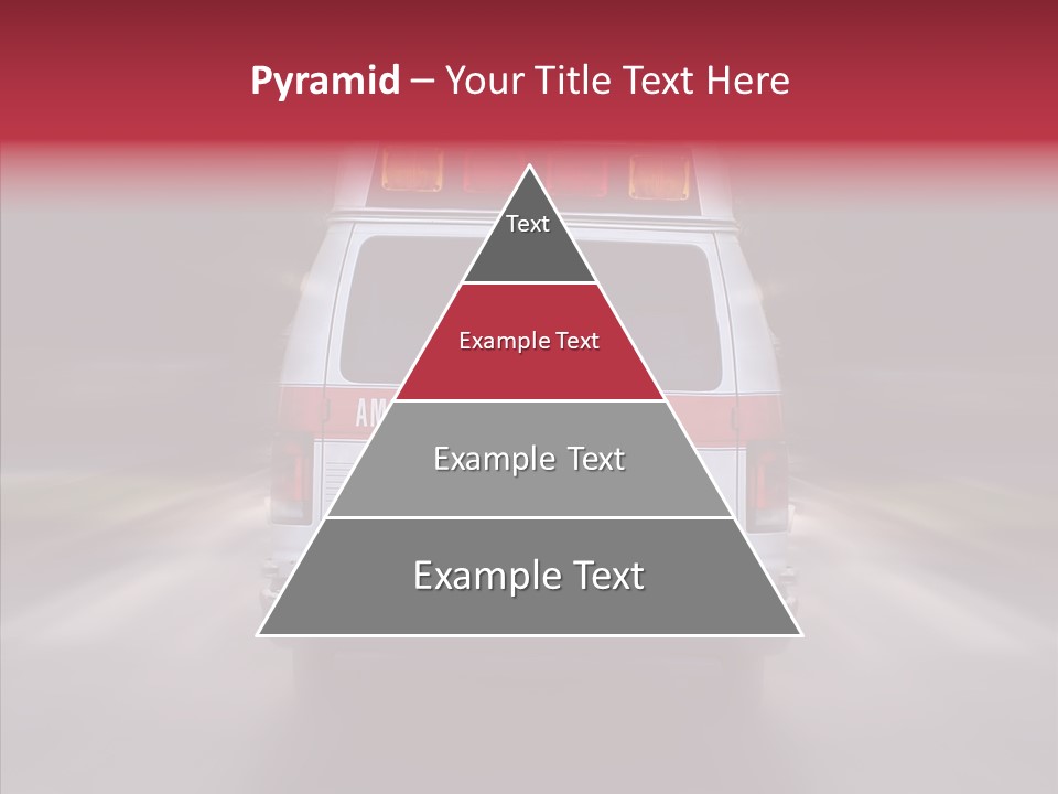 Safety Injured Ambulance PowerPoint Template