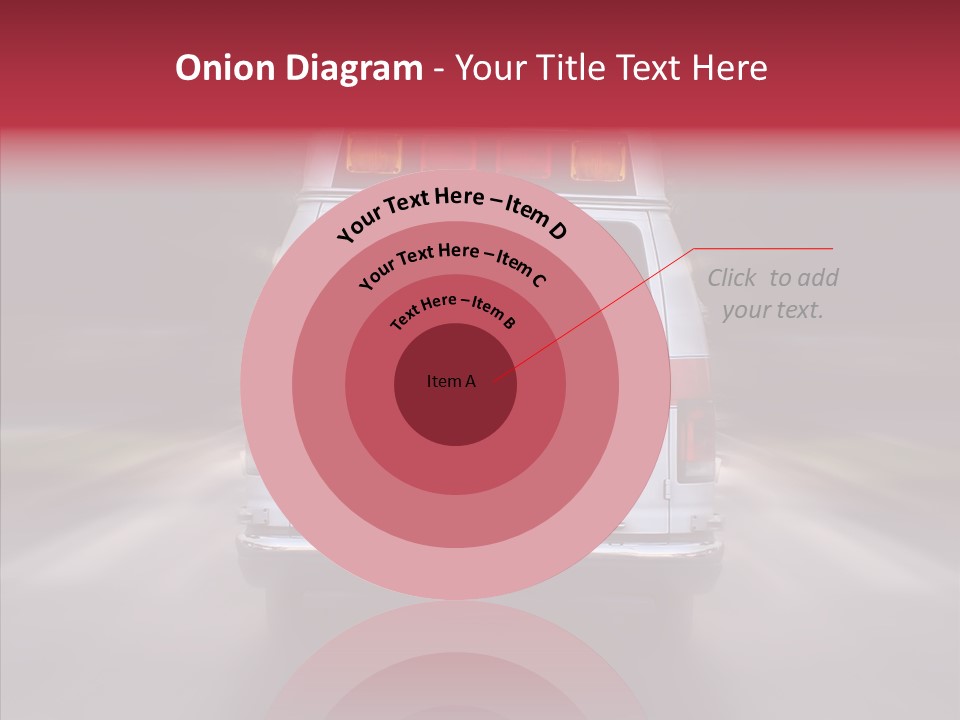 Safety Injured Ambulance PowerPoint Template
