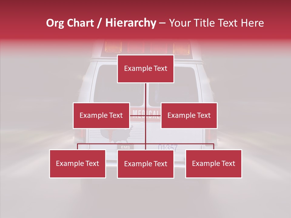 Safety Injured Ambulance PowerPoint Template