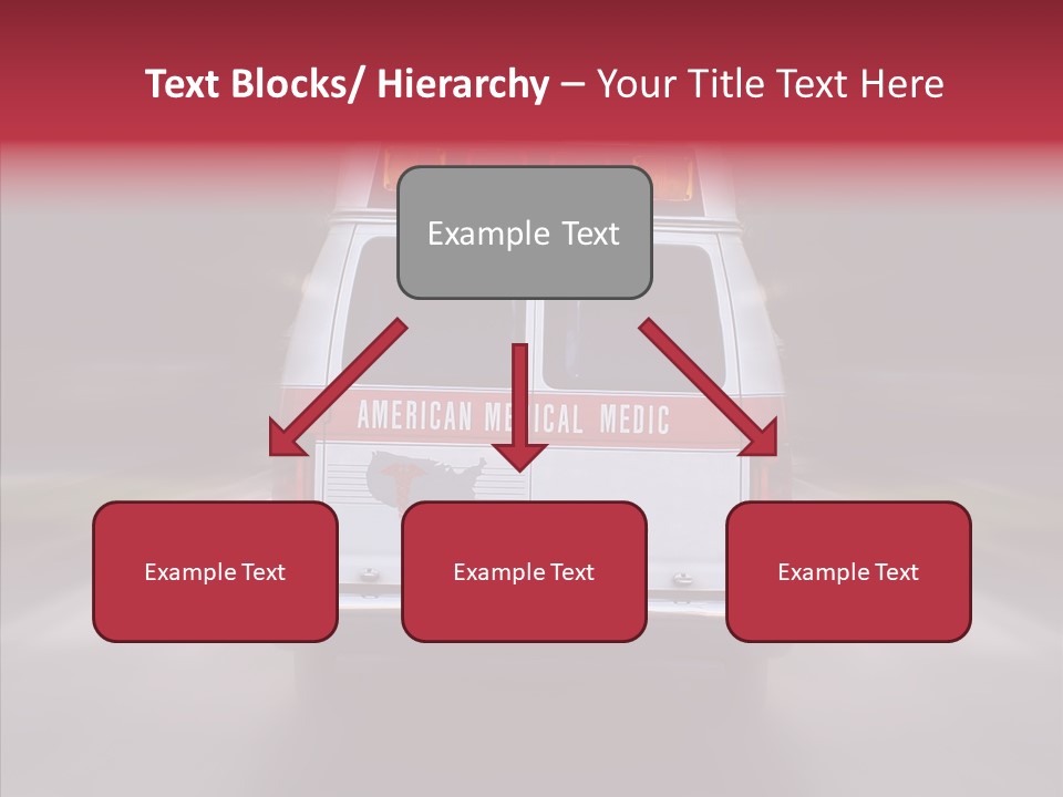 Safety Injured Ambulance PowerPoint Template