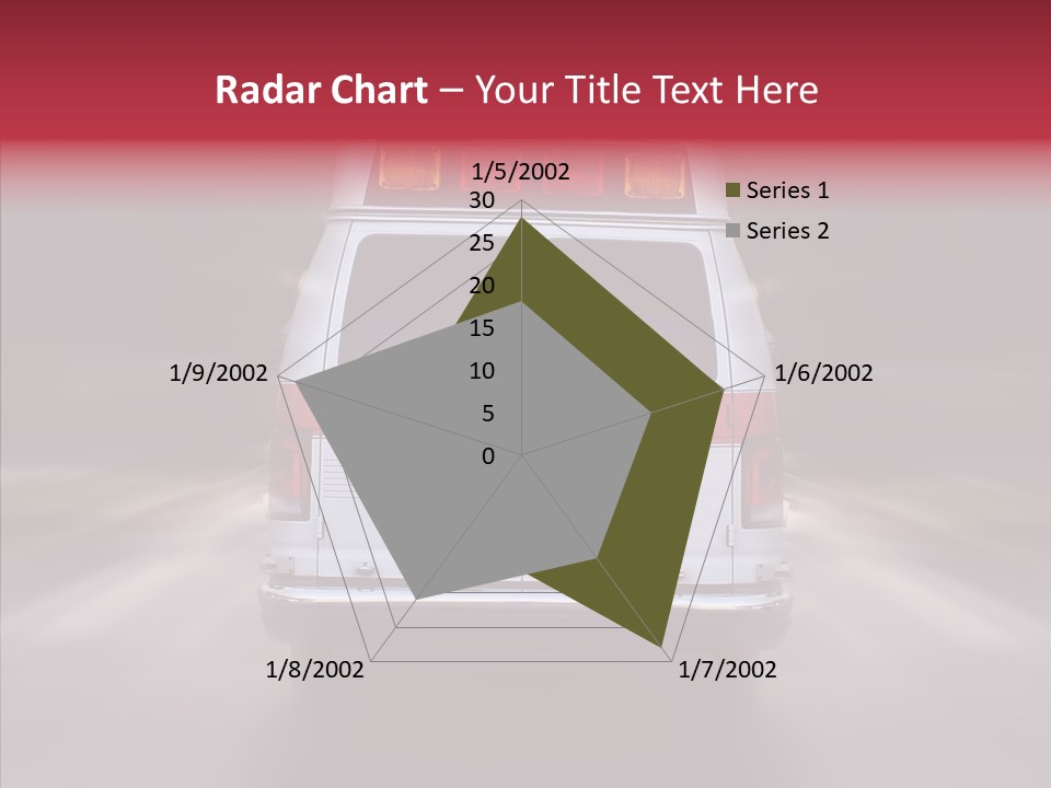 Safety Injured Ambulance PowerPoint Template