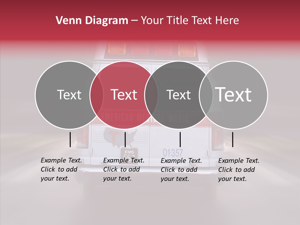 Safety Injured Ambulance PowerPoint Template