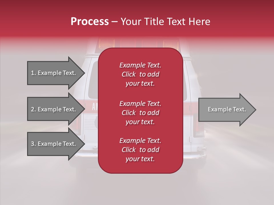 Safety Injured Ambulance PowerPoint Template