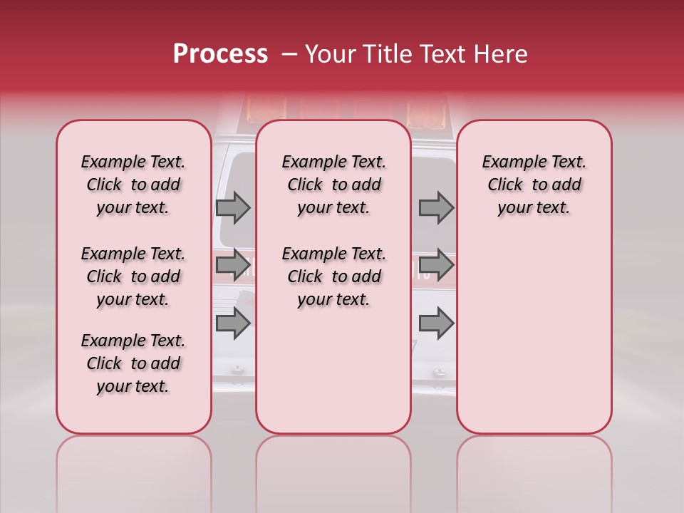 Safety Injured Ambulance PowerPoint Template