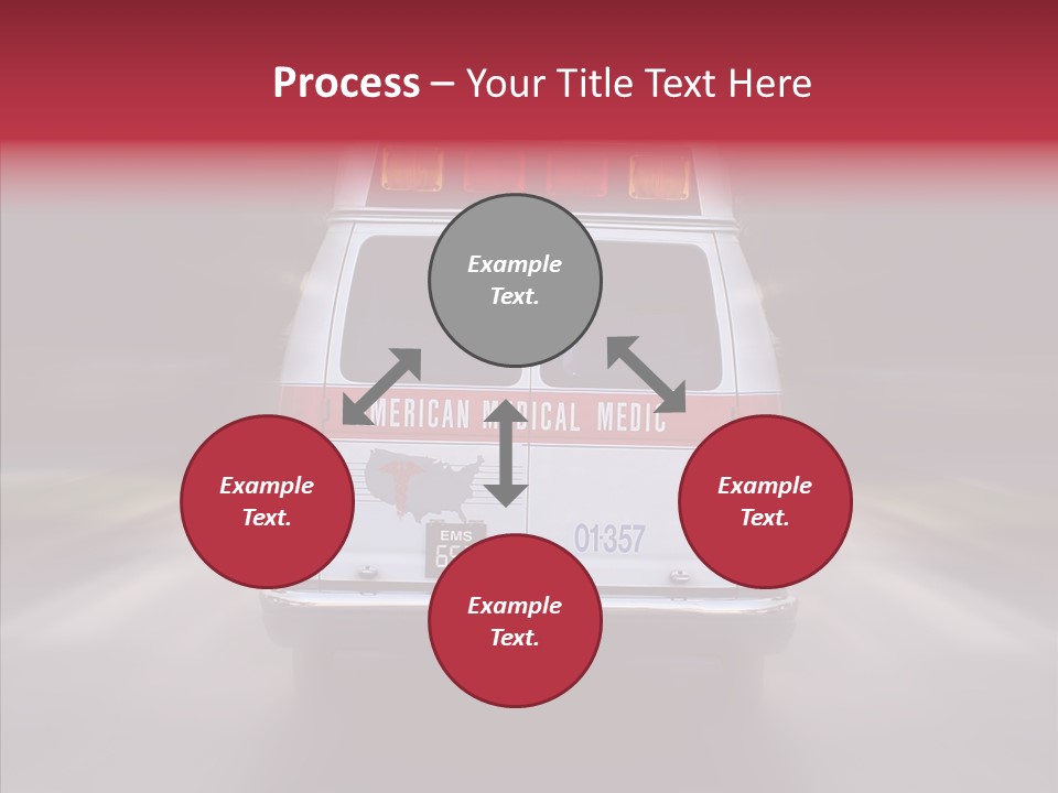 Safety Injured Ambulance PowerPoint Template