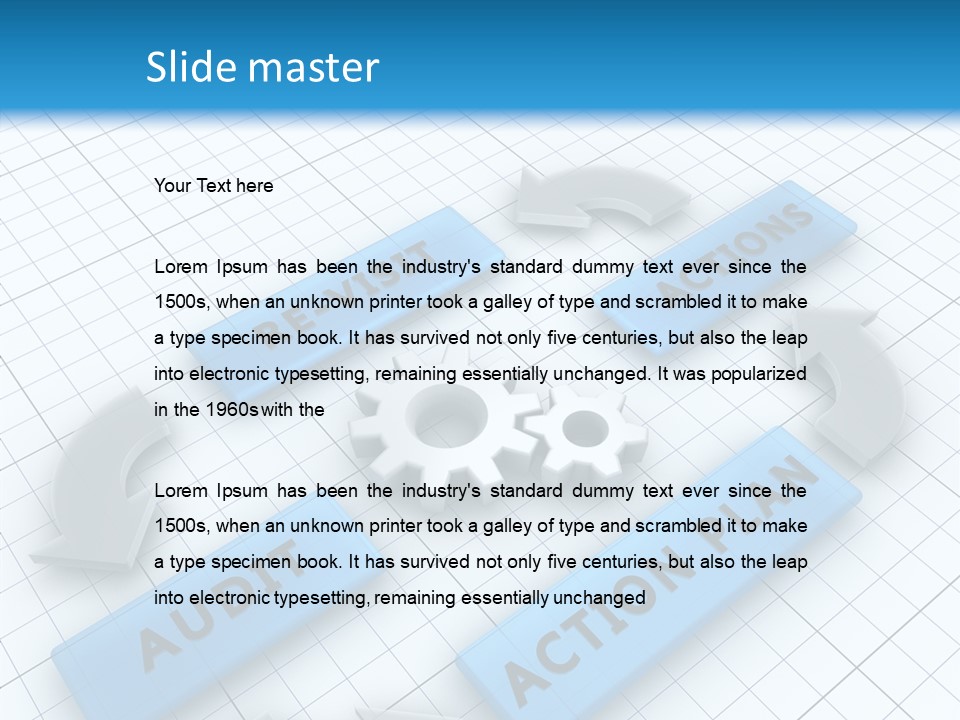 Question Governance Task PowerPoint Template