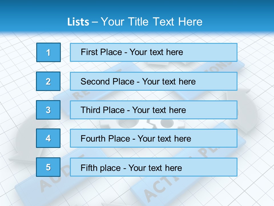 Question Governance Task PowerPoint Template