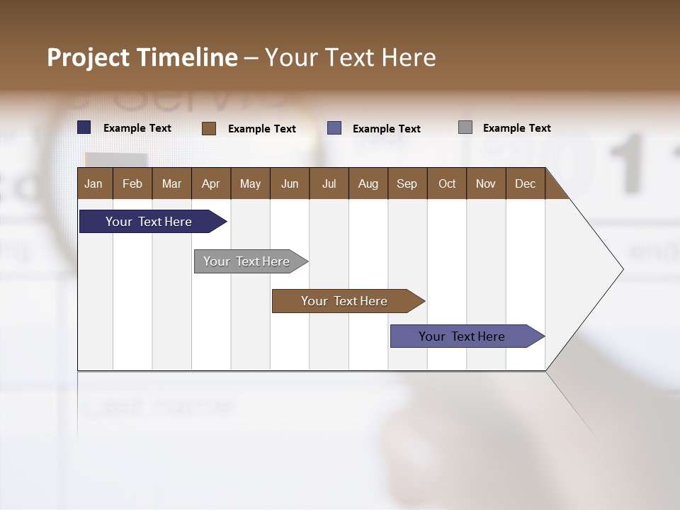 Handle Text Account PowerPoint Template