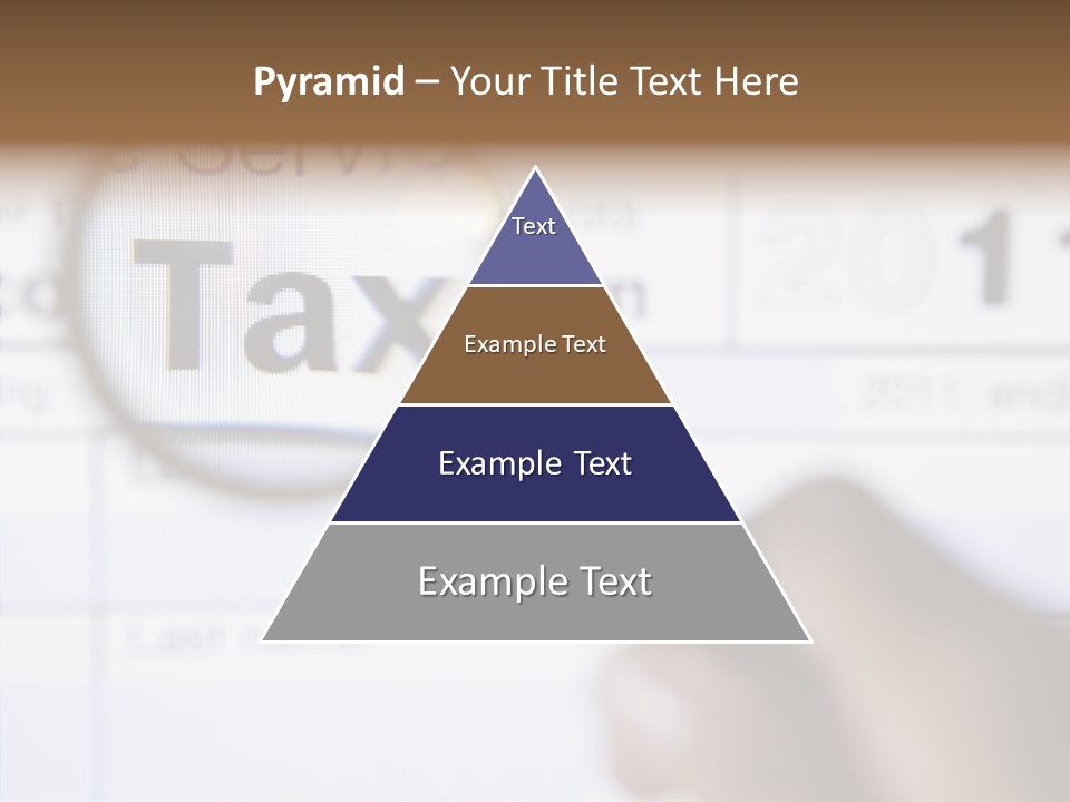 Handle Text Account PowerPoint Template