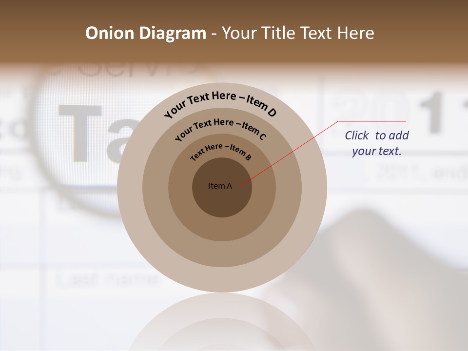 Handle Text Account PowerPoint Template