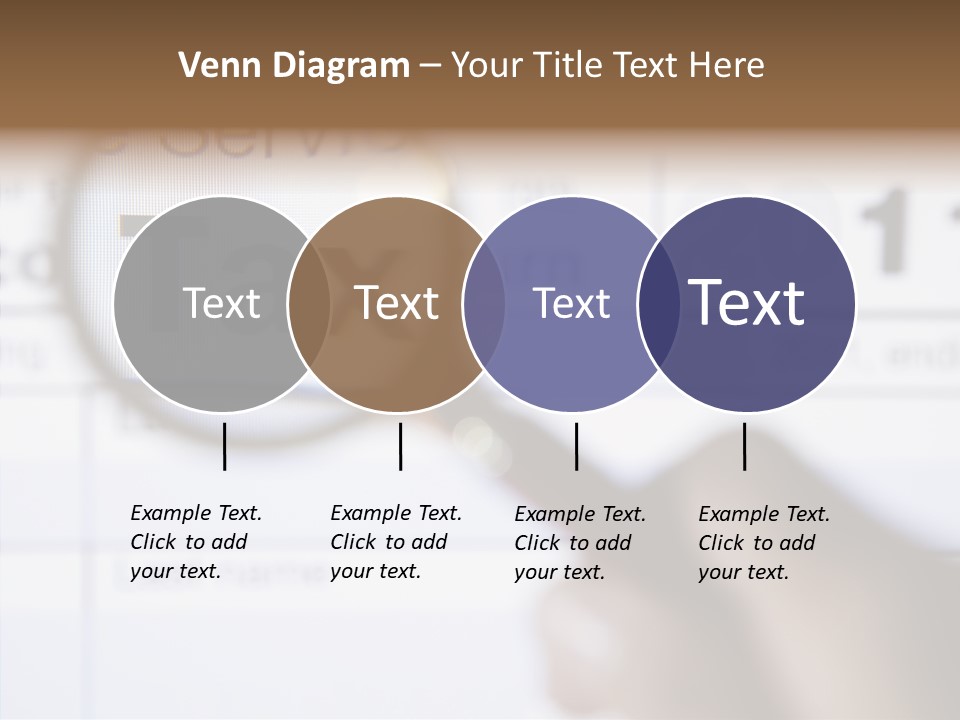 Handle Text Account PowerPoint Template