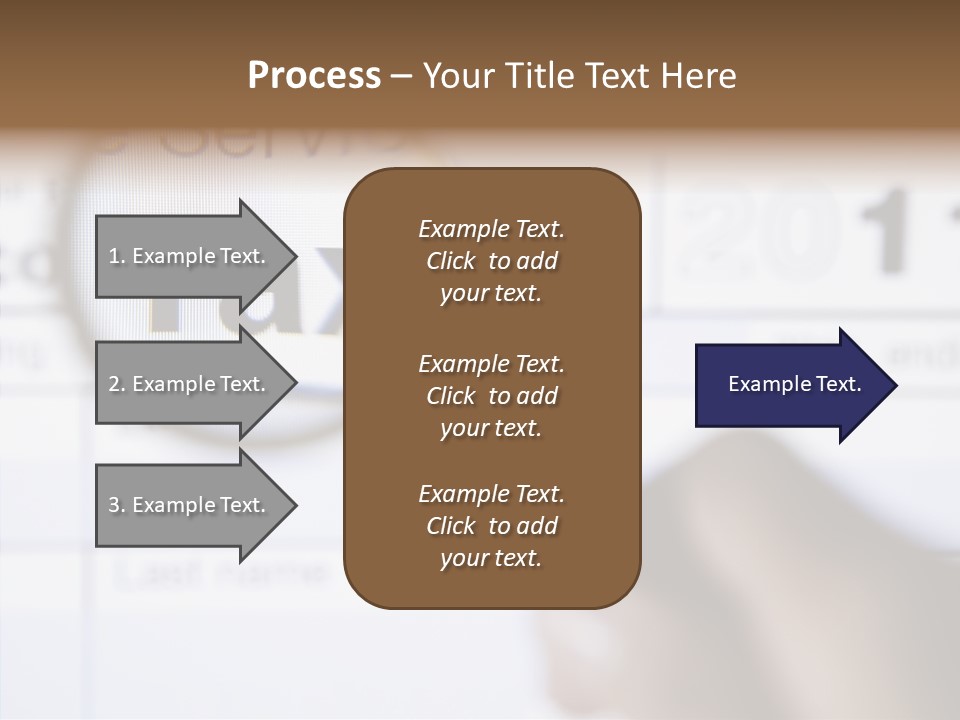 Handle Text Account PowerPoint Template