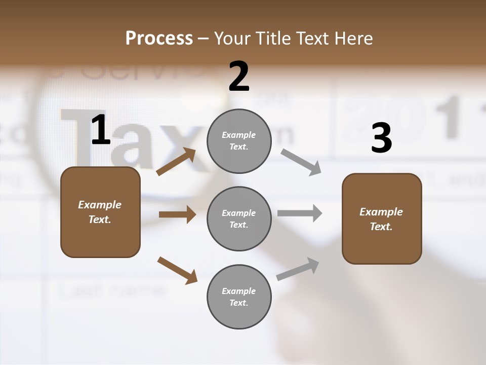 Handle Text Account PowerPoint Template