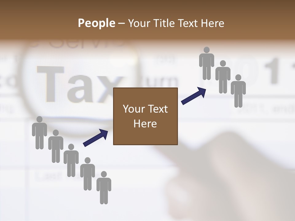 Handle Text Account PowerPoint Template