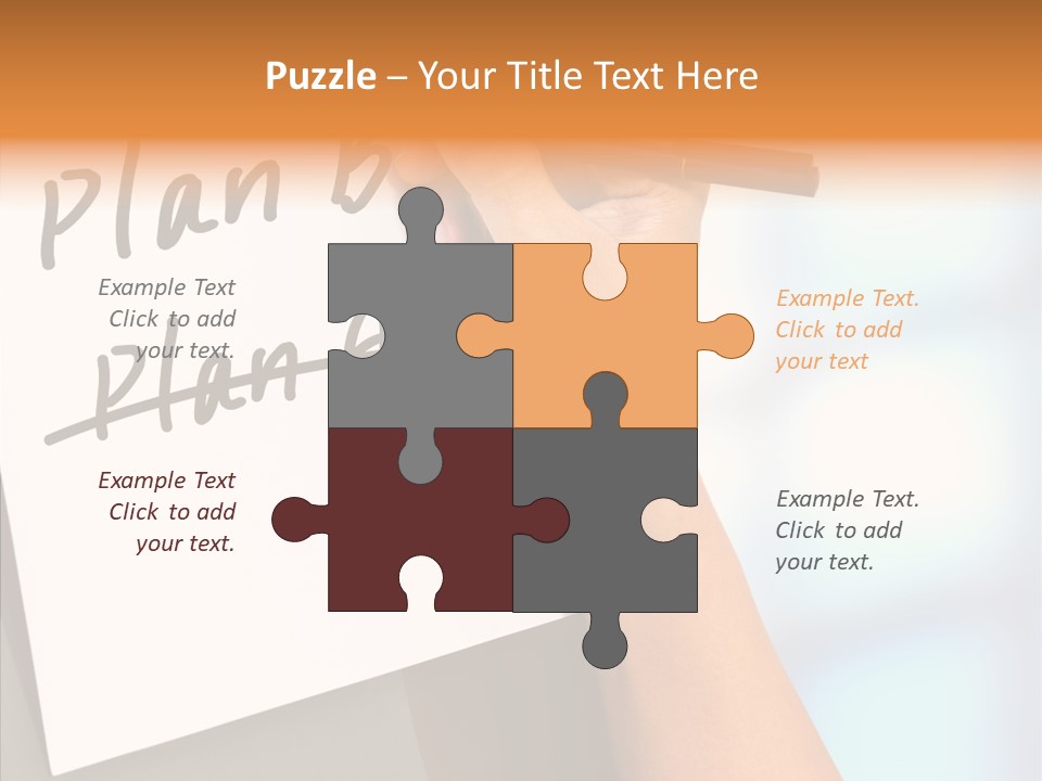 Label Report Backing PowerPoint Template