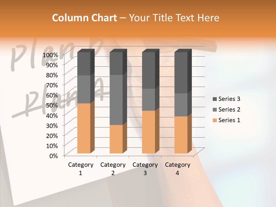 Label Report Backing PowerPoint Template