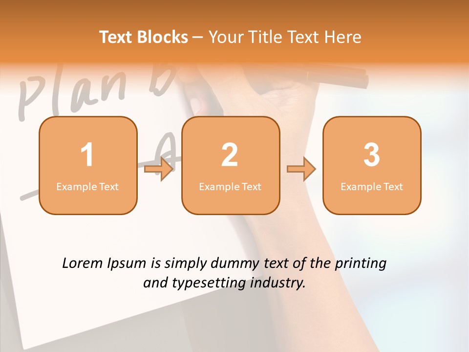 Label Report Backing PowerPoint Template