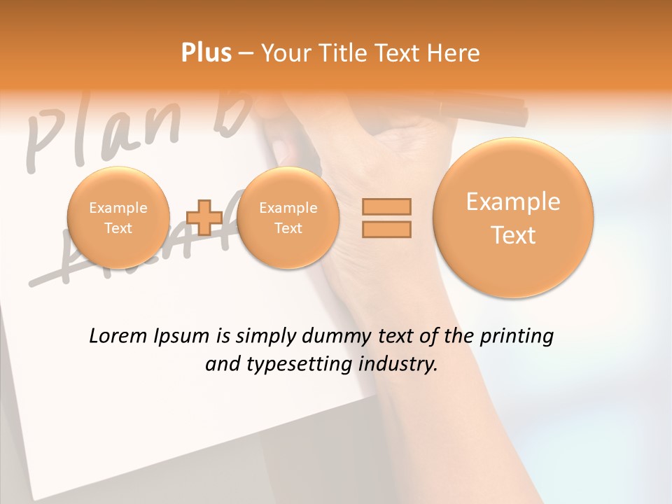 Label Report Backing PowerPoint Template