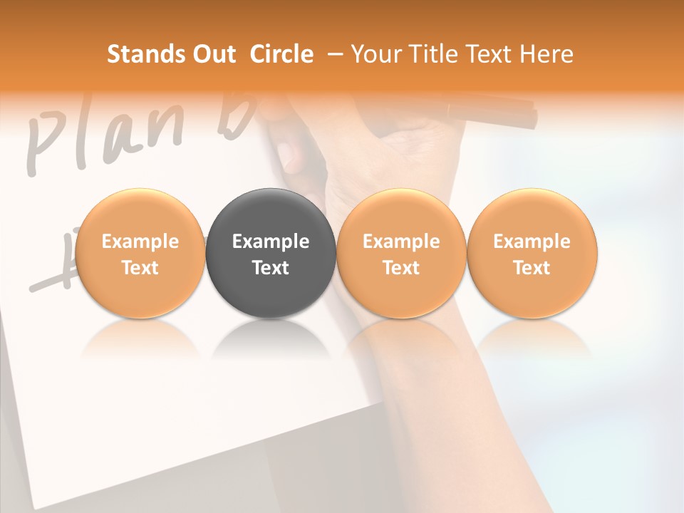 Label Report Backing PowerPoint Template