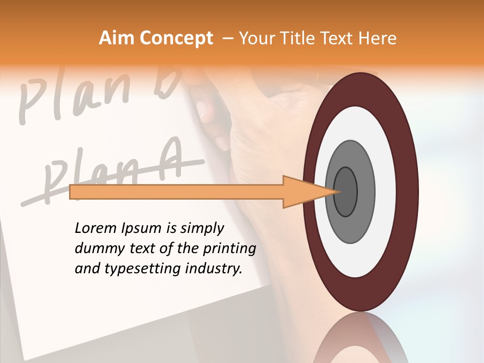Label Report Backing PowerPoint Template