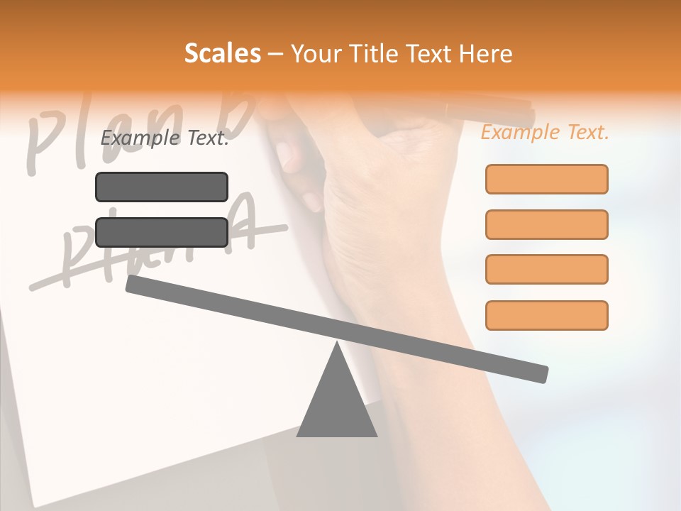 Label Report Backing PowerPoint Template