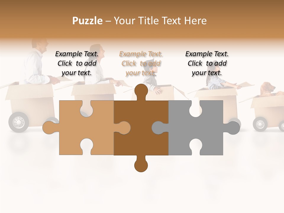 New Cargo Transport PowerPoint Template