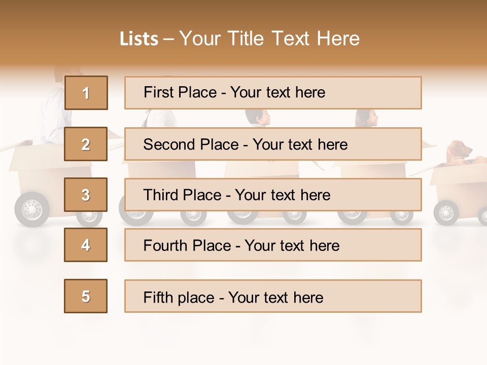 New Cargo Transport PowerPoint Template